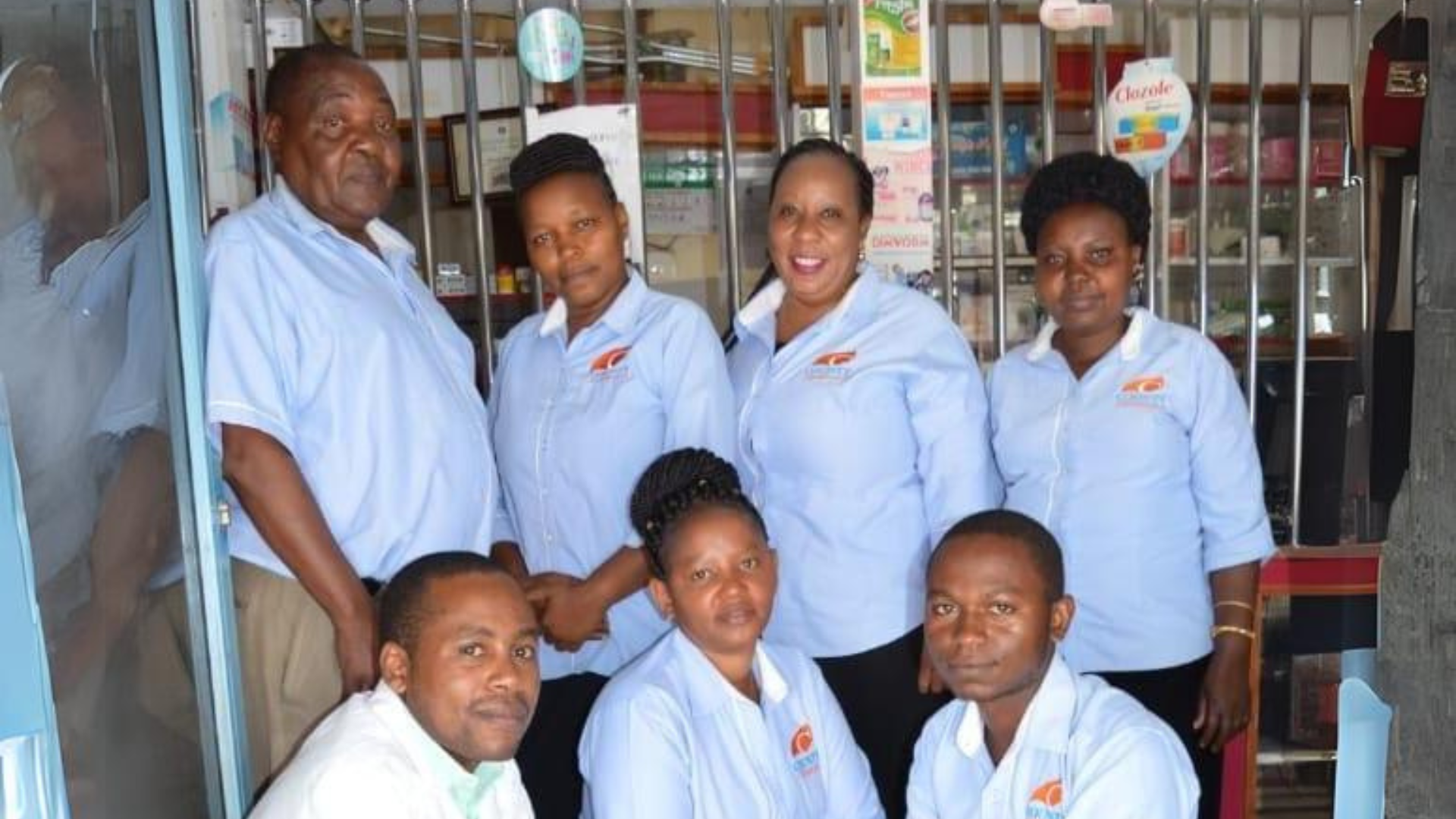 Catherine Mutia, Managing Director, County Chemicals Limited together with her team